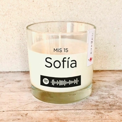 Souvenir velas de soja aromaticas de 200gr. - Jumana Accesorios