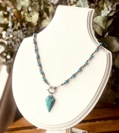 Collar piedra turquesa - comprar online
