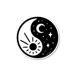 Iman ying yang blanco y negro