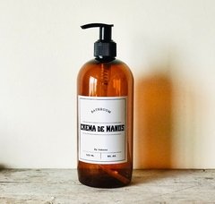 Dispenser con valcula cremera “Crema de Manos”