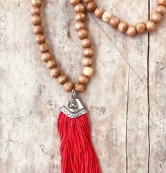 Collar Japa Mala de madera - comprar online