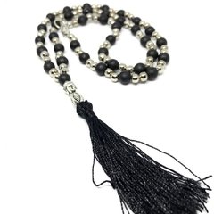 Collar Perlas negras Buda - Jumana Accesorios