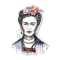 Sticker autoadhesivo FRIDA