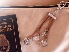 Colgante cartera llavero TRAVEL