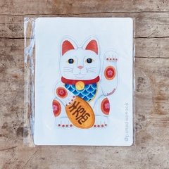 Sticker autoadhesivo en vinilo Gato de la Suerte 2
