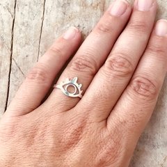 Anillo acero quirurgico Ojo