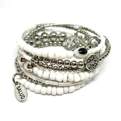 Pulsera de Memoria Blanca