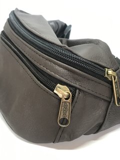 Riñonera Mediana 100% cuero, art.802 - comprar online