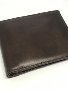 Billetera hombre con divisiones, cuero (art. 143) - Jumana Accesorios