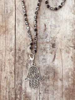 collar combinado mano de fatima - comprar online