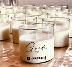 Imagen de Souvenir velas de soja aromaticas de 100gr. consultar por cantidad y diseño
