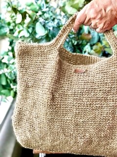 Bolso de Yute RAQUEL, tejido al crochet - comprar online