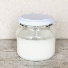 Vela de Soja frasco vidrio con tapa de 250 cc