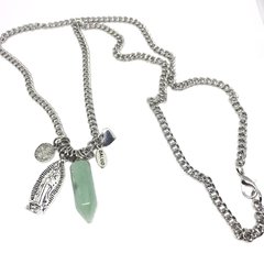 Collar multidije con piedra Virgen de Guadalupe