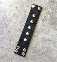Brazalete ecocuero esferas