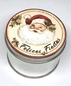 Vela Lata Felices Fiestas 100gr.
