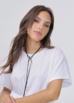 Choker gamuza power - Jumana Accesorios