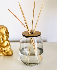 Vaso bombe con tapa difusora + 100cc de esencia (varillas bambú) - comprar online