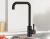 MONOCONTROL LAVAPLATOS CUELLO 7 NEGRO - Cocinas e Ideas TK