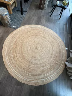 Alfombra Circular Yute - comprar online