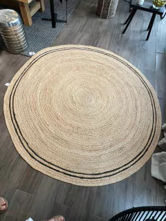 Alfombra Circular Yute