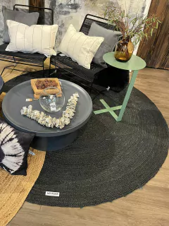 Alfombra Circular Yute - Gracia Pura