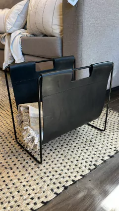 porta mantas Cuero