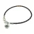 Pulsera Cordón Trenzado Con Inicial S Plata 925 Creo Joyas