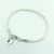 Pulsera Cordón Trenzado Con Inicial A Plata 925 Creo Joyas