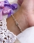 PULSERA PLATA CHIC FLOWERS - LUA PLATERIA
