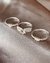 ANILLO PLATA ALIANZA PROMESSE X3 - LUA PLATERIA
