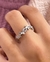 ANILLO PLATA JARDIN DE FLORES