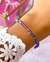PULSERA PRECIOSA SIMBOL 4 MM LILAS - comprar online
