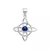 DIJE PLATA NUDO DE BRUJA - comprar online