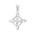 DIJE PLATA NUDO DE BRUJA LISO - comprar online
