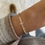 PULSERA PLATA CRUZ Y BRILLOS - comprar online