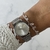 PULSERA PLATA PAPPER CLIP DIAMANTADA en internet