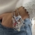PULSERA AB PANDORA CHARMS ROJO Y BLANCO - LUA PLATERIA