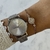 PULSERA PLATA DISCO VAINILLA en internet