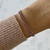 PULSERA DE LA INDIA ELASTIZADA BRILLO ROSA - comprar online