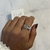 ANILLO COMBINADO ORO 18K INICIAL ALTA - comprar online