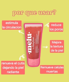 Exfoliante MELU - FRUTILLA - comprar online