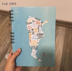 Cuaderno mediano | Tapa dura | 17 x 25 Varios modelos - Librería Iglesia del Puente