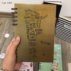 Cuaderno tapa dura N3 | A5 chico | 14 x 20 cm | 200 páginas en internet