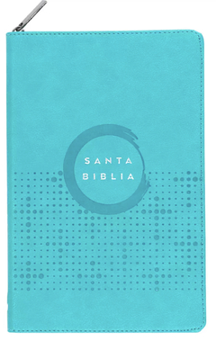 SANTA BIBLIA NVI ULTRAFINA CON CIERRE – IMITACION PIEL TURQUESA - comprar online