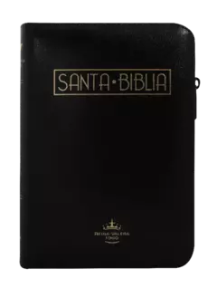 BIBLIA REINA VALERA 1960 055cLGZPJRa L 10p 13x19 CONCORDANCIA CIERRE PJR IMITACION PIEL NEGRA QR - tienda online
