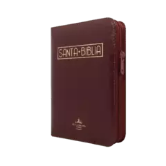 BIBLIA REINA VALERA 1960 055cLGZPJRa L 10p 13x19 CONCORDANCIA CIERRE PJR IMITACION PIEL BORDO QR - comprar online