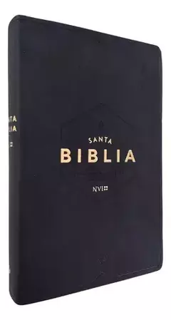 SANTA BIBLIA NVI ULTRAFINA CUERO ITALIANO NEGRO