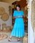 Vestido três camadas.Cód.33848 na internet