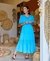 Vestido três camadas.Cód.33848